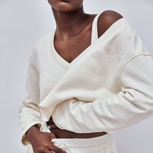 For Love And Lemons Crop Sweatshirt Like New